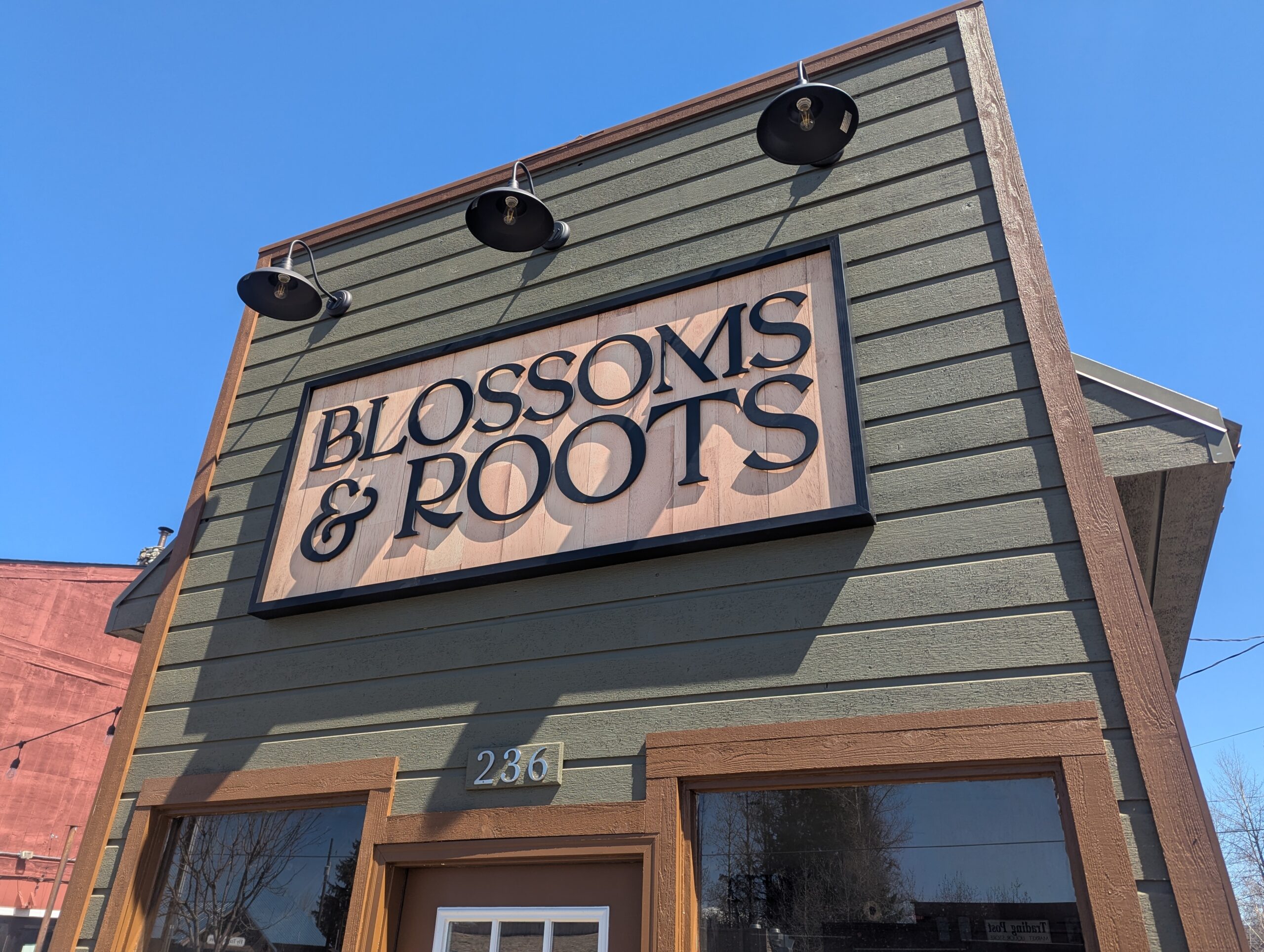 Carved sign detail 2